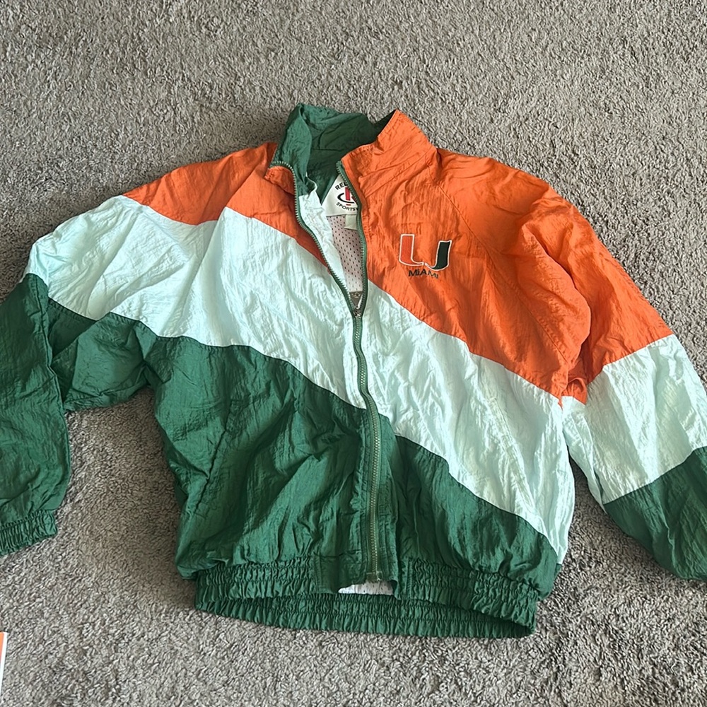 Vintage Miami Hurricanes jacket